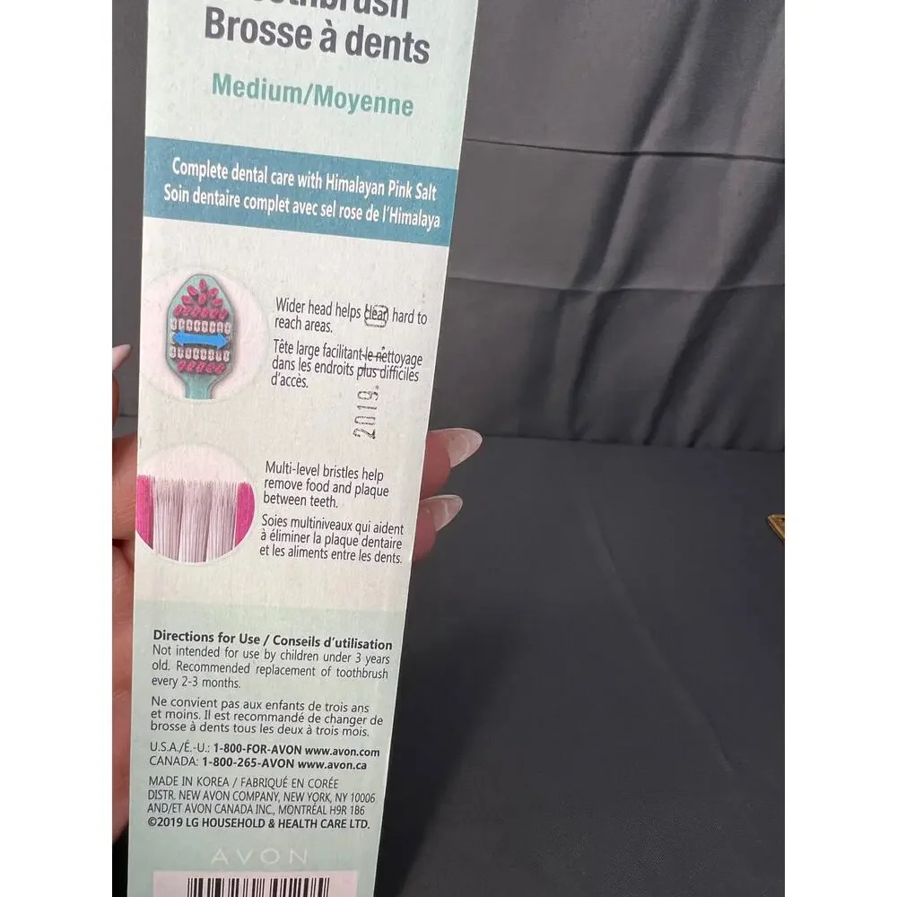 AVON Perioe Himalaya Pinksalt Toothbrush